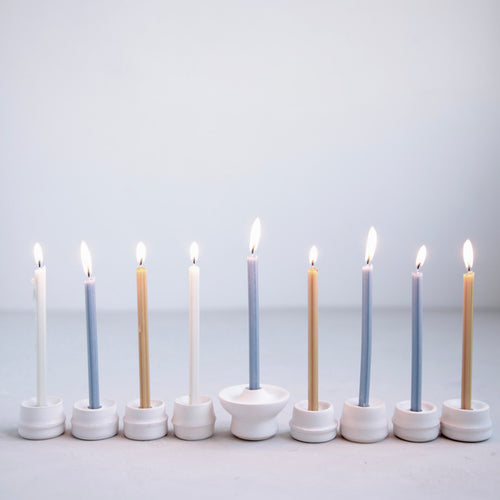 Ceramic Hanukkah Menorah