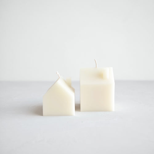 Beeswax House Candle