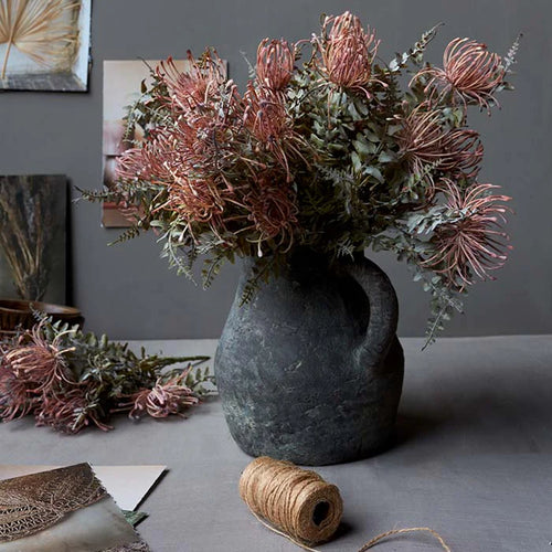 Faux Leucospermum Bush