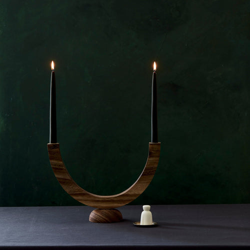 Moonlight_Candelabra_Walnut_Smoke Tapers