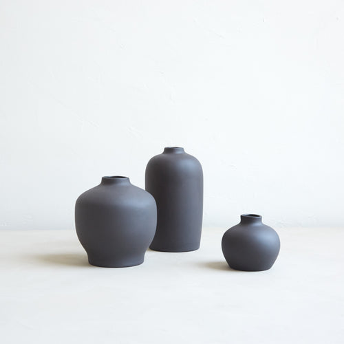 Blossom Vase Set, Smoke