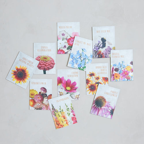 Flower Seeds. Grow Flower Seeds