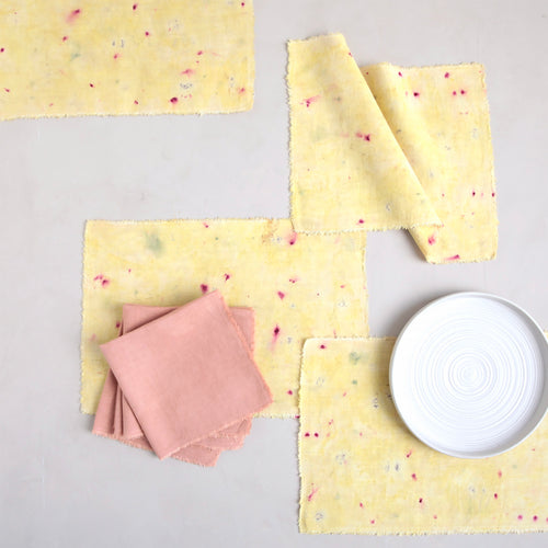 No 3. Botanical Placemat & Napkin Set