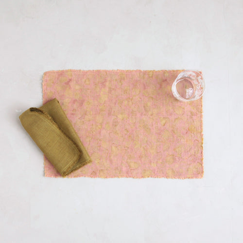 No 1. Botanical Placemat & Napkin Set