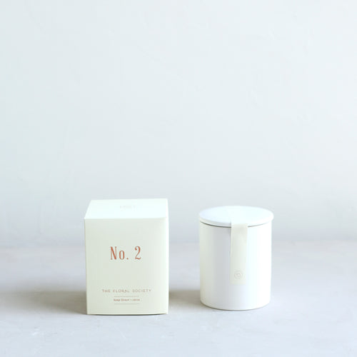 Fragrant Candle_Re-usable Ceramic Vessel_Juniper & Geranium